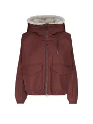 Chaqueta MERATE rojo oscuro L