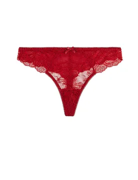 String DANSE DES SENS irrestistible red rot 38 damen - Aubade - FashionsVida