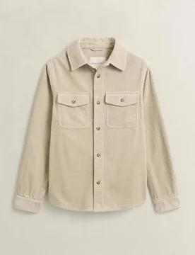 Sobrecamisa de hombre en pana con bolsillos en el pecho - Gant - FashionsVida