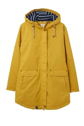 Women's Iona Long Coat in Mustard Size: 8 - Mustard - Size: 8