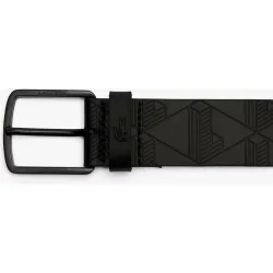 Cinturón de hombre de piel con monograma en