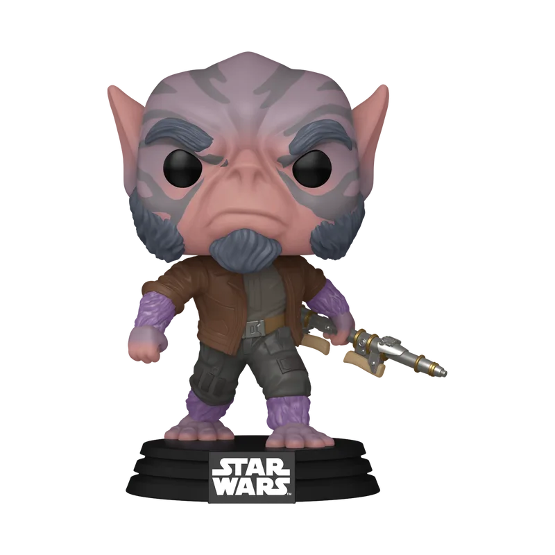 POP! Star Wars #822 Zeb Orrelios with Bo-Rifle - Funko - FashionsVida
