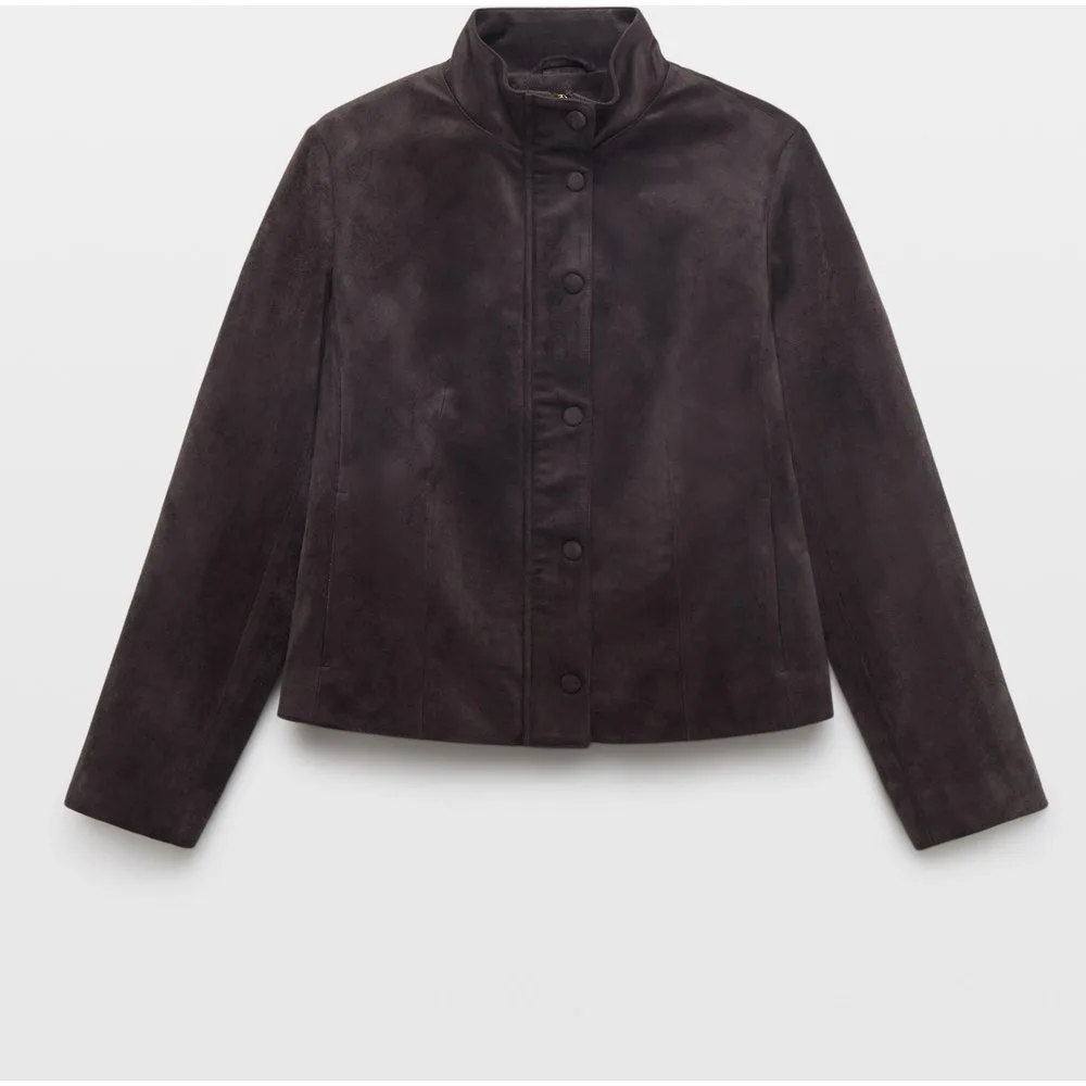 Cazadora corta lisa de mujer - Southern Cotton - FashionsVida