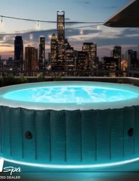 Aufblasbarer Whirlpool MSpa STARRY 6 Personen mit LED - BRAST - FashionsVida