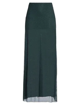 Falda larga Mujer Verde oscuro XS Mujer - PINKO - FashionsVida