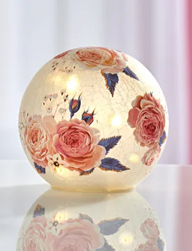 LED-Glaskugel "Rosen" Eldo - Eldo - FashionsVida
