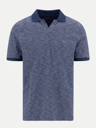 Regular-Fit Poloshirt Blau M