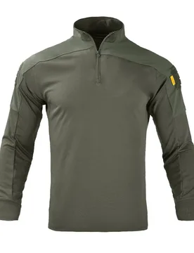 Men's Tactical Long Sleeve Shirt 1/4 Zip Military Combat Top Breathable Quick Dry Outdoor Hiking Hunting Work Shirt - Aliexpress - FashionsVida