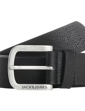Jack & Jones - Cinturón de piel de hombre marrón - jack & jones - FashionsVida