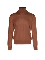 Rollkragenpullover braun XXL Herren