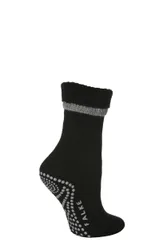 Pair Black Cuddle Pads Ladies 2.5-5 Ladies - - Black - Size: Small