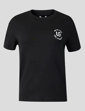 Women's Welsh Fire Fuel The Fire T-shirt Black 12 female - Castore - FashionsVida