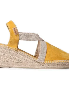 Espadrillas Con Zeppa Tona Ochre EU 42 - Toni Pons - FashionsVida