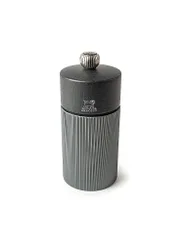 Manuelle Pfeffermühle Line 12cm Carbon/Holz grau
