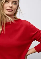 Basic Pullover female Rot
