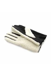 Guanti Donna M Bianco nero - 232TO535A-03711-M