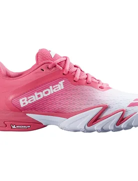 Premura 3 Padel Shoes Sun Kissed Coral UK 4 - Babolat - FashionsVida