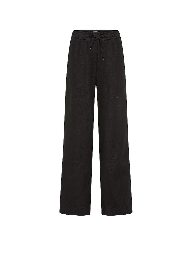 Pantalón Marlene FARINA negro 48 (corto) - Brax - FashionsVida