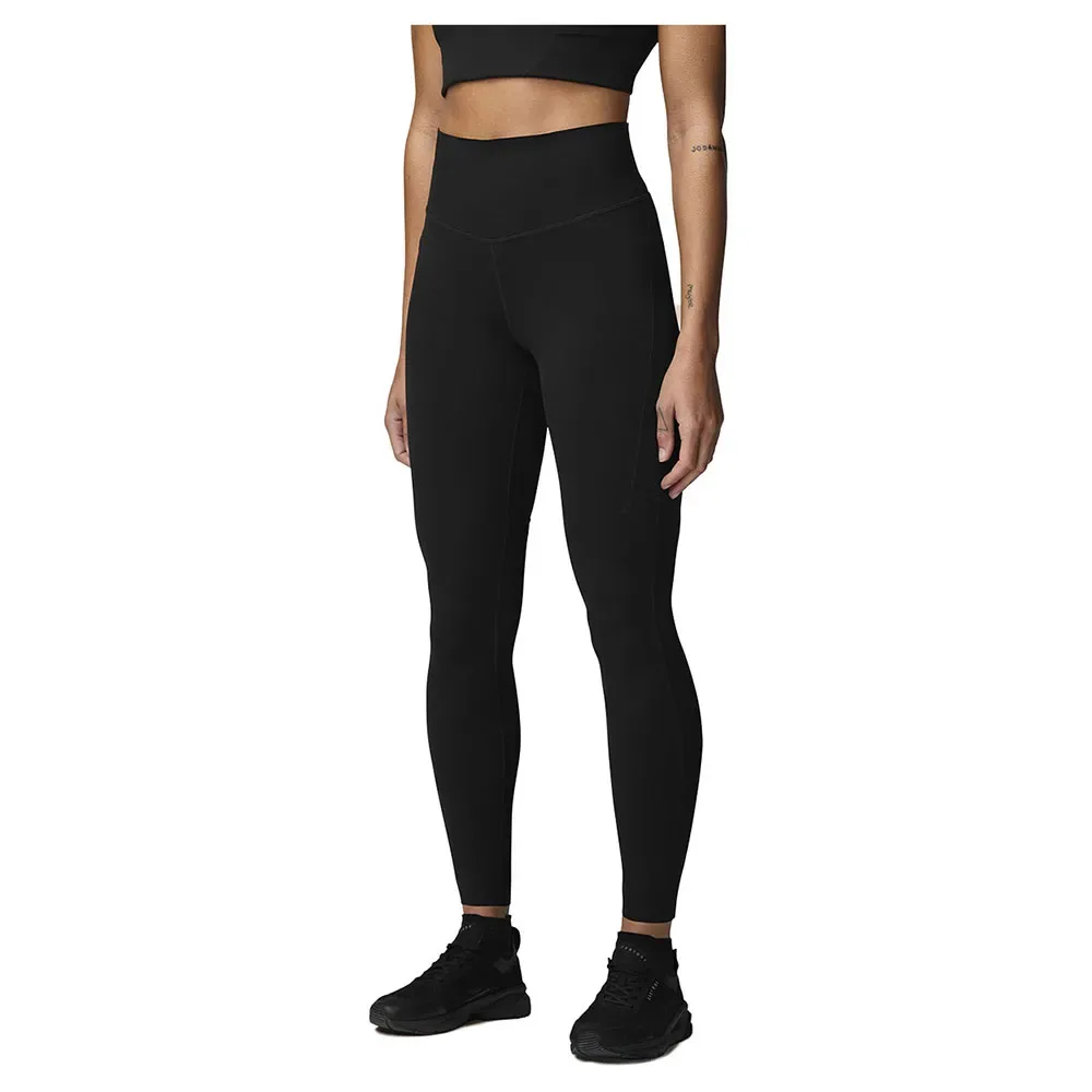 Leggings Cfe10986 Black / Black / White Reflective M - Castore - FashionsVida