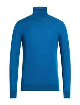 Rollkragenpullover Herren Azurblau 3XL,L,S,XXL Herren - DIKTAT - FashionsVida