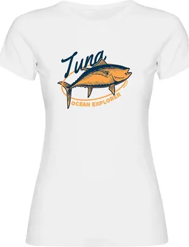 Ocean Explorer Short Sleeve T-shirt White M Women - Kruskis - FashionsVida