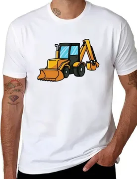 Digger construction site machine vehicle Construction workers boys T-Shirt t shirts for man graphic vintage T-Shirt - Aliexpress - FashionsVida