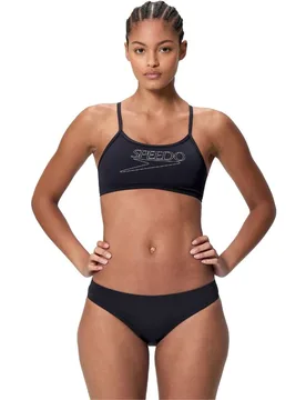 Bikini de natación para mujer Endurance+ Logo Thin Strap Two Piece - Speedo - FashionsVida