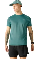 Accelerate camiseta montaña manga corta hombre Verde (L)