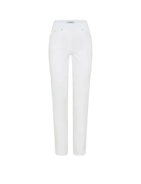 Jeans PAMINA 6/8 blanc 40 - Raphaela By Brax - FashionsVida