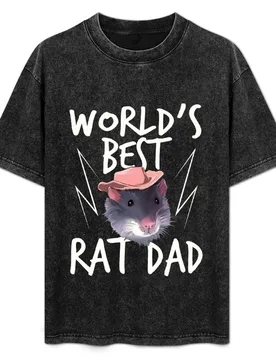 World's Best Rat Dad T-Shirt - Aliexpress - FashionsVida