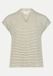 Strickshirt Gestreift Mehrfarbig 40