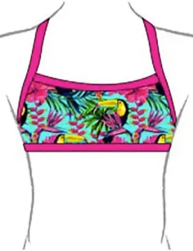 Boom Tucan Garden 2016 Bikini Top Multicolour M Women - TURBO - FashionsVida