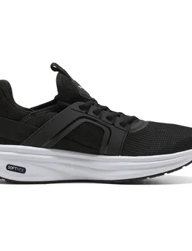 Softride Enzo 6 Running Shoes Black / White / Silver UK 6.5 Men - Puma - FashionsVida
