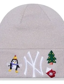 Kinder-Mütze Mlb Kids Inf Festive Cuff Knit Einheitsgrösse Female - New-Era - FashionsVida