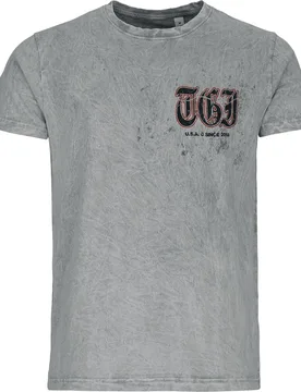 T-Shirt - Tiger Tat - S bis 3XL - für Männer - Größe M - hellgrau - EMP exklusives Merchandise! - Männer - male - The Ghost Inside - FashionsVida
