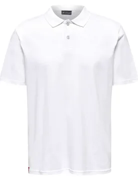 Polo à Manches Courtes Red Classic White 3XL - Hummel - FashionsVida