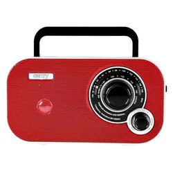 Radio Portable Cr_1140r Red One Size unisex