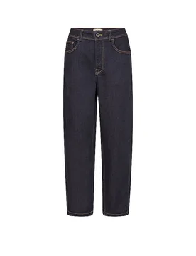 Jeans Mom Fit MMAYMENDELUXE azul oscuro 32 - Mos mosh - FashionsVida