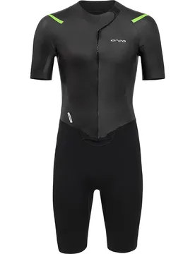 Aesir Flex Swimrun Short Sleeve Shorty Black 10 Men - Orca - FashionsVida