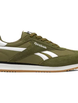 World 70 Running Shoes Olivestone / White / Black UK 10 Men,Women - Reebok Classics - FashionsVida