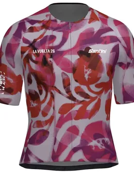 Maillot à Manches Courtes La Vuelta Granda 2026 - Santini - FashionsVida
