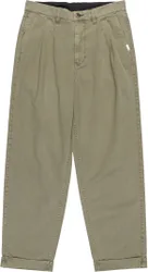 Pantalon chino - Big Pleated Chino Kalamata en Coton - Taille 43 - Kaki