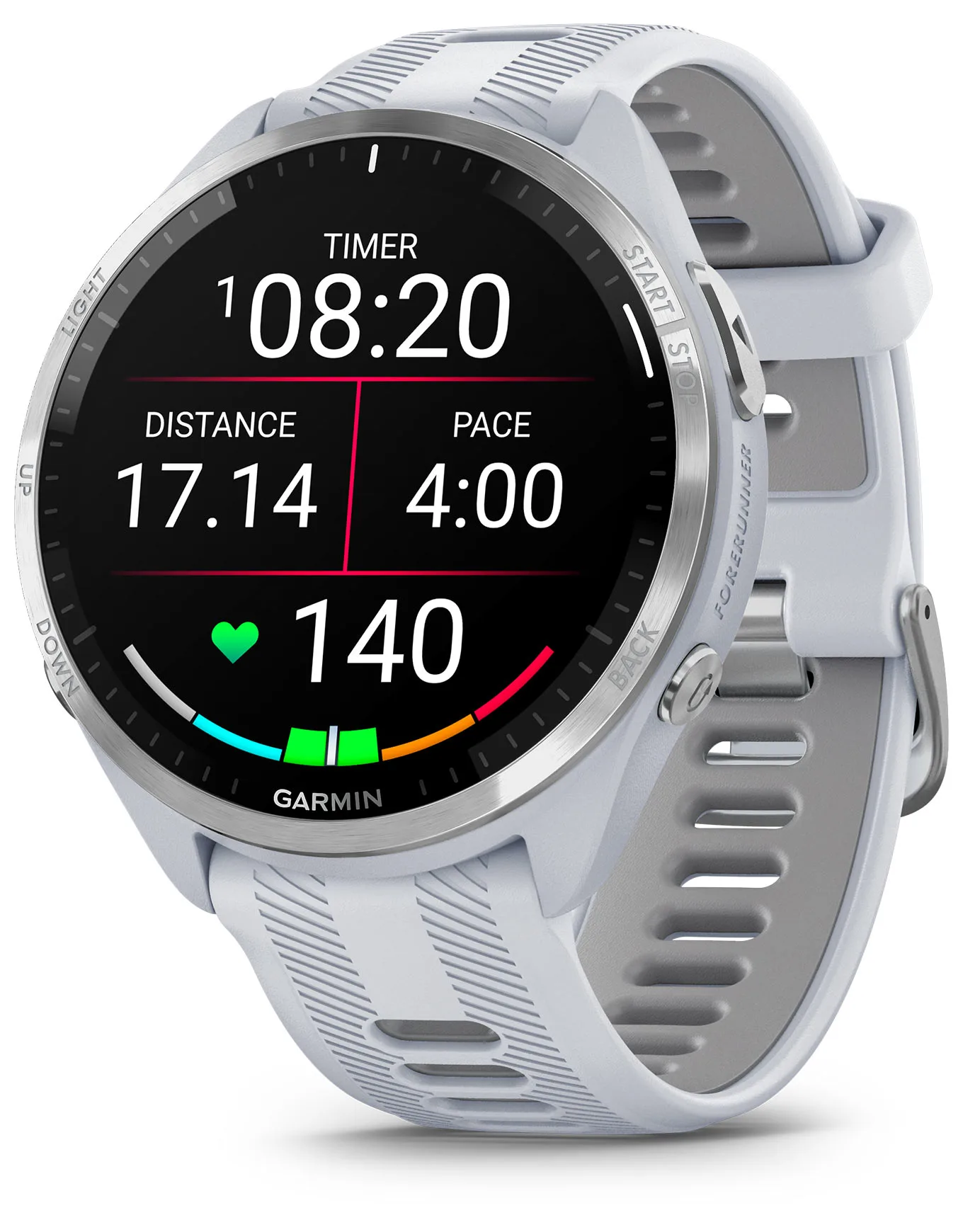 Montre GPS - Forerunner 965 White - Blanc - Garmin - FashionsVida