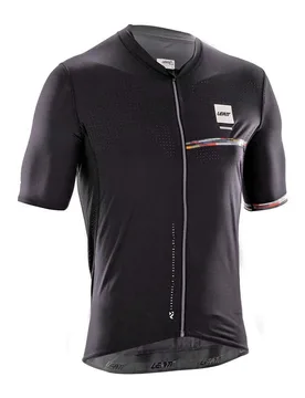 Maglietta A Maniche Corte Endurance 5.0 Cargo Black V26 - Leatt - FashionsVida