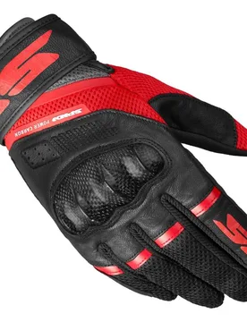 Guanti Moto Donna POWER CARBON LADY Rosso taglia M - Spidi - FashionsVida
