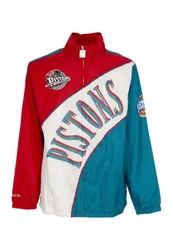 Giacca a Vento Uomo Nba Arched Retro Lined Windbreaker Detpis Multi/white