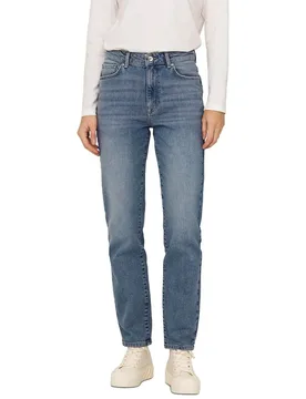 Jeans Taille Haute Emily Stretch Straight Ankle Fit Dot308 Special Blue Grey Denim 26 - Only - FashionsVida