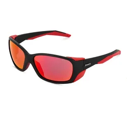 Lunettes De Soleil King Peak Matte Black / Matte Red Smoke Red Oil/CAT3 Homme