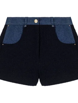 Maje - Short de mujer liso - Maje - FashionsVida