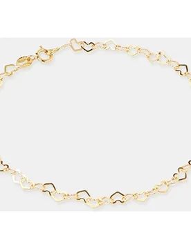 Pulsera Corazones de amarillo - El Corte Inglés - FashionsVida